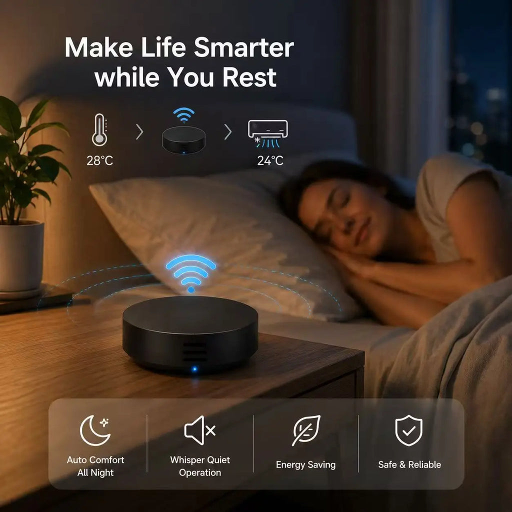 Tuya Smart Universal IR Remote With Temperature Humidity Sen