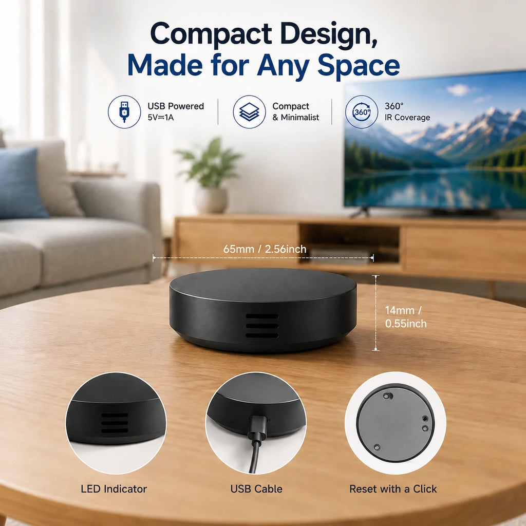 Tuya Smart Universal IR Remote With Temperature Humidity Sen