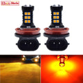 2Pcs Car Led H8 H11 H16JP 3030 30SMD Auto Fog Light Lamp Bul