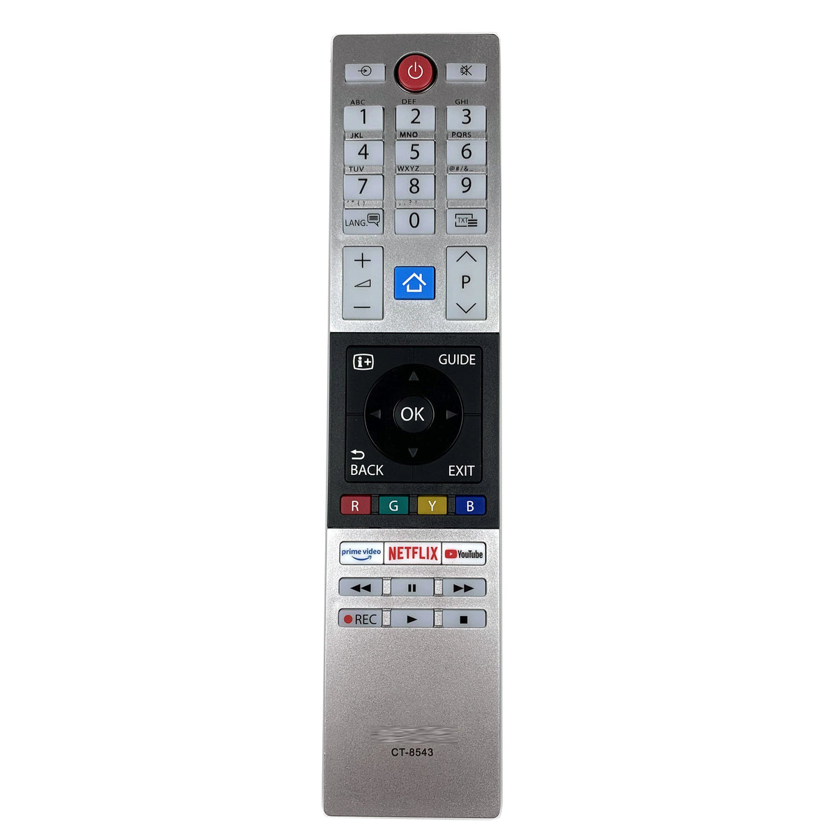 NEW Replacement For Toshiba TV Remote Control CT-8543 CT-8528 CT-8533 RC42151P CT-8517 CT-8536