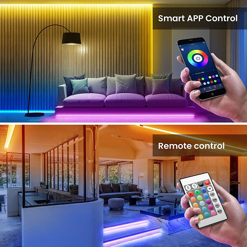 Tape Bluetooth USB LED Strip Light 5050 SMD 5V USB RGB Light