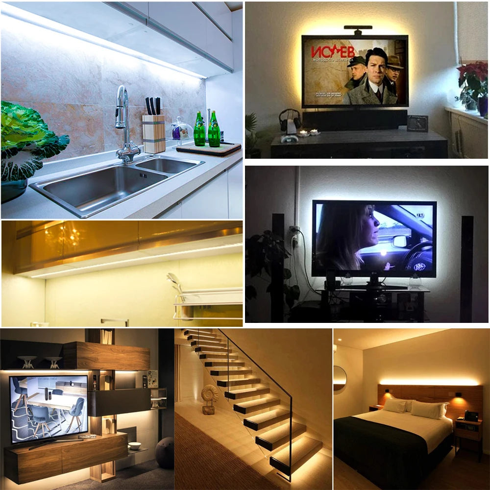 DC 5V LED Strip Light SMD 3528 2835 60Led Flexible LED Ribbo