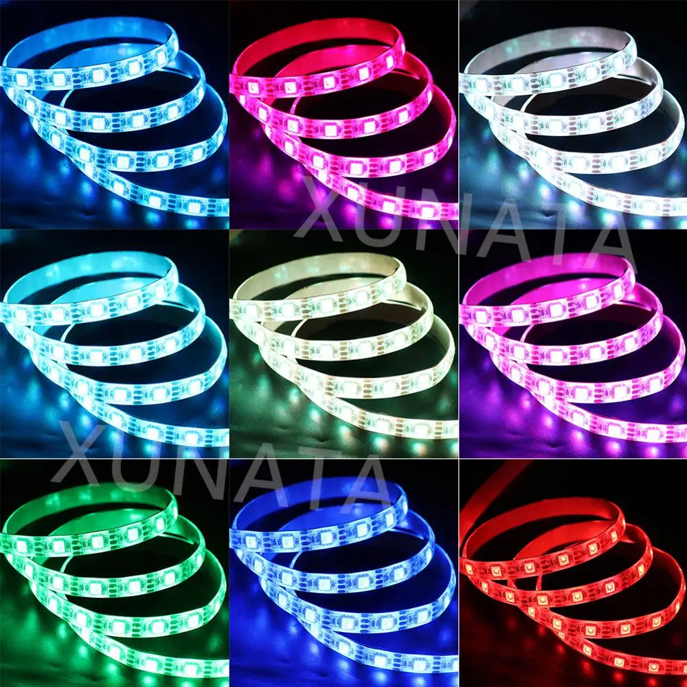 5V USB LED Strip RGB Light 5050 24key / 44key Remote Control