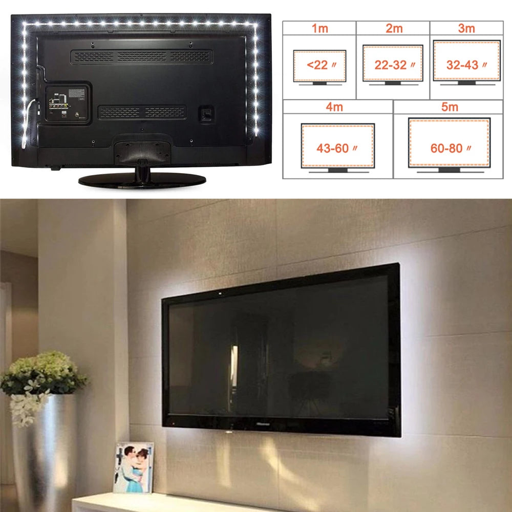 5V 12V 24V 2835 Led Strip 5m 300/600/2400 Pixels Led Tape SM