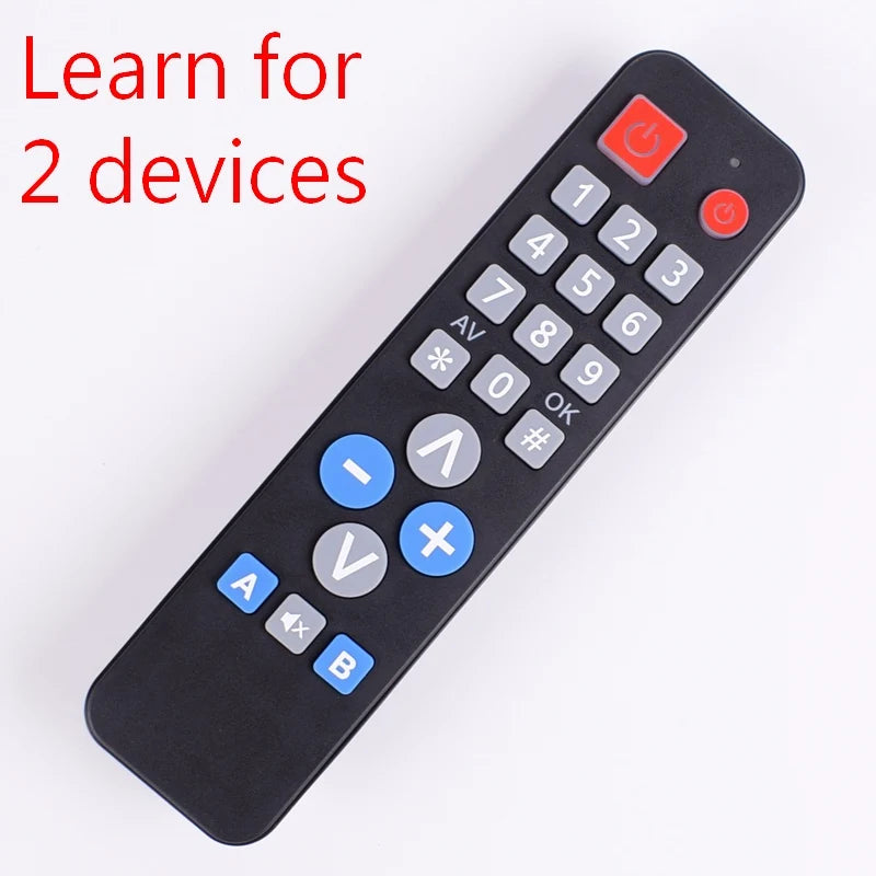 Universal Learn Remote Control 2 in 1 IR Code Copy for TV VC