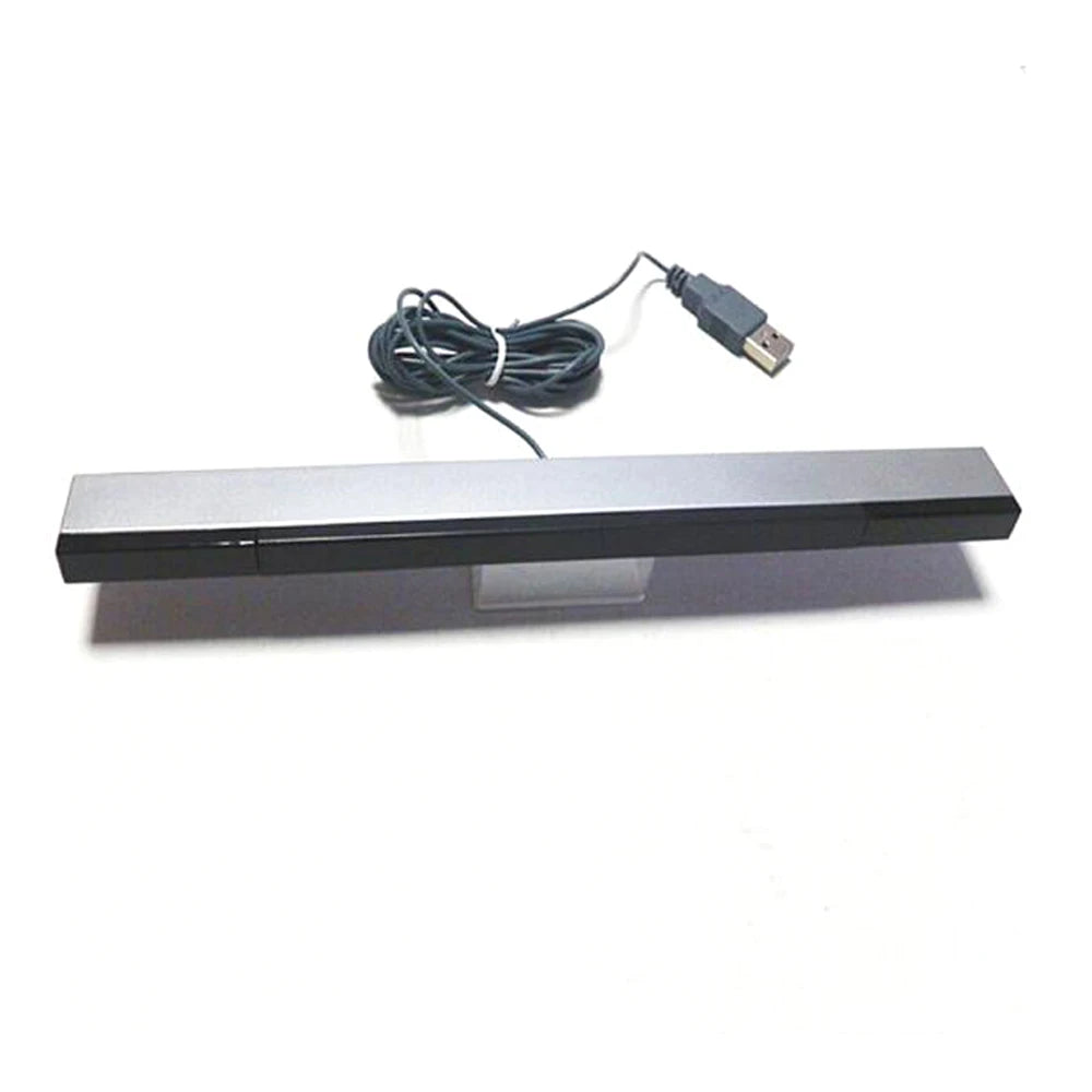 New USB TV Wired Remote Sensor Bar for Wii Console Receiver 