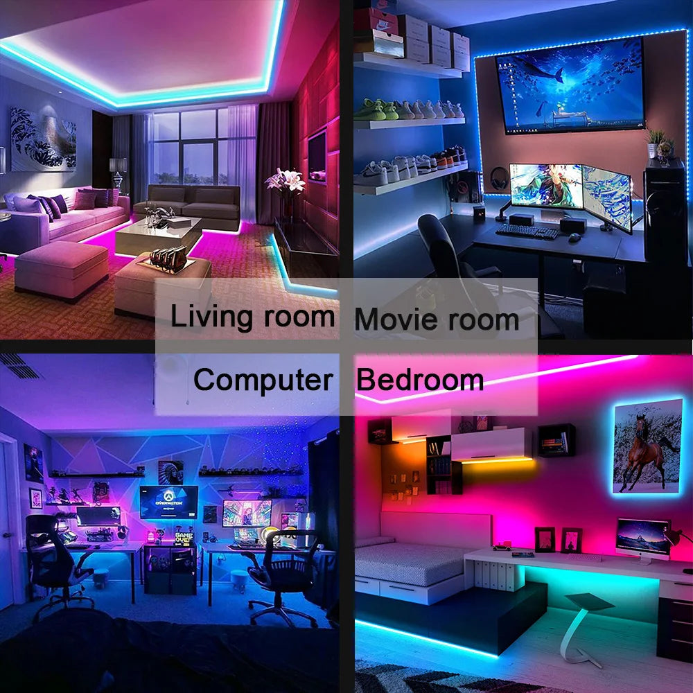 Tape Bluetooth USB LED Strip Light 5050 SMD 5V USB RGB Light