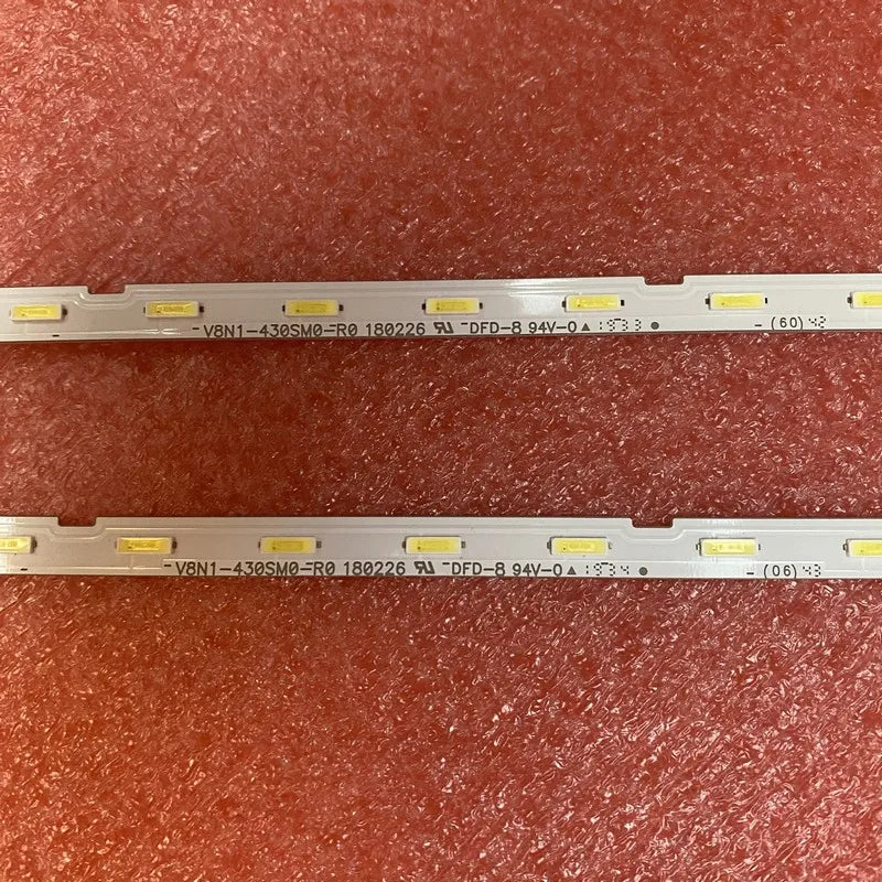 LED Backlight Strip For Samsung TV UE43RU7105K UE43RU7102K U