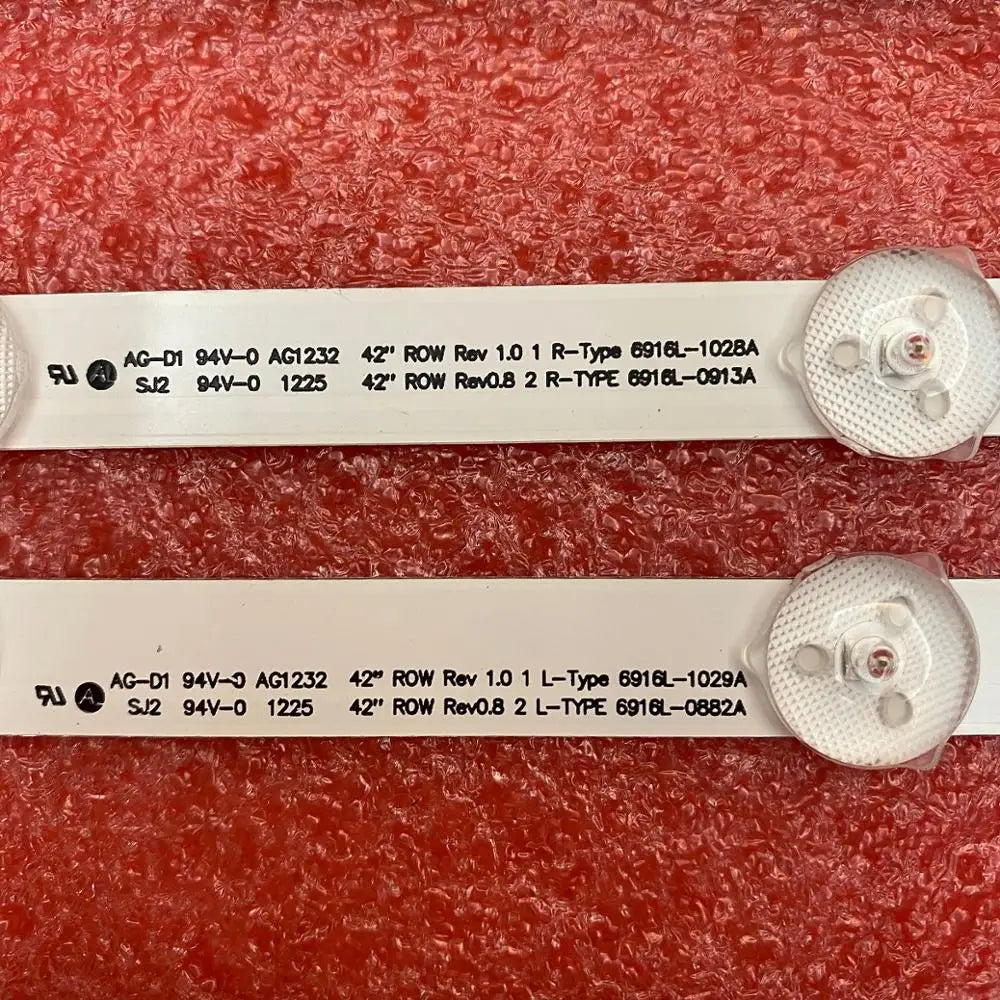 12 PCS/set LED Backlight Strip for TV 42LM340T 42LM3700 42LS