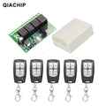 QIACHIP 433Mhz RF Remote Control Circuit Universal Wireless 
