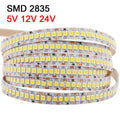 5V 12V 24V 2835 Led Strip 5m 300/600/2400 Pixels Led Tape SM