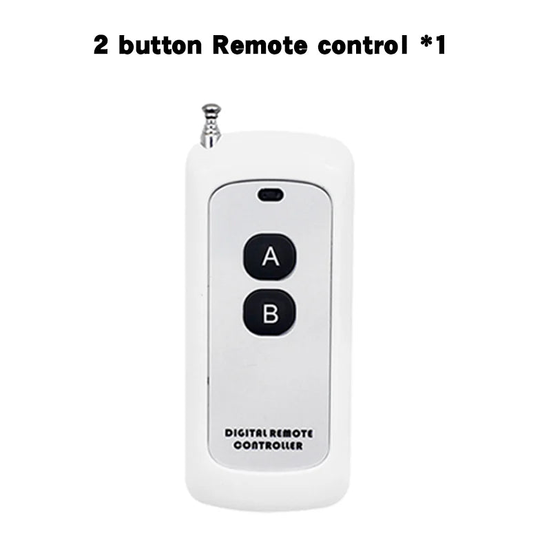 QIACHIP 433MHz Wireless RF Remote Control DC3.6V-24V Mirco S