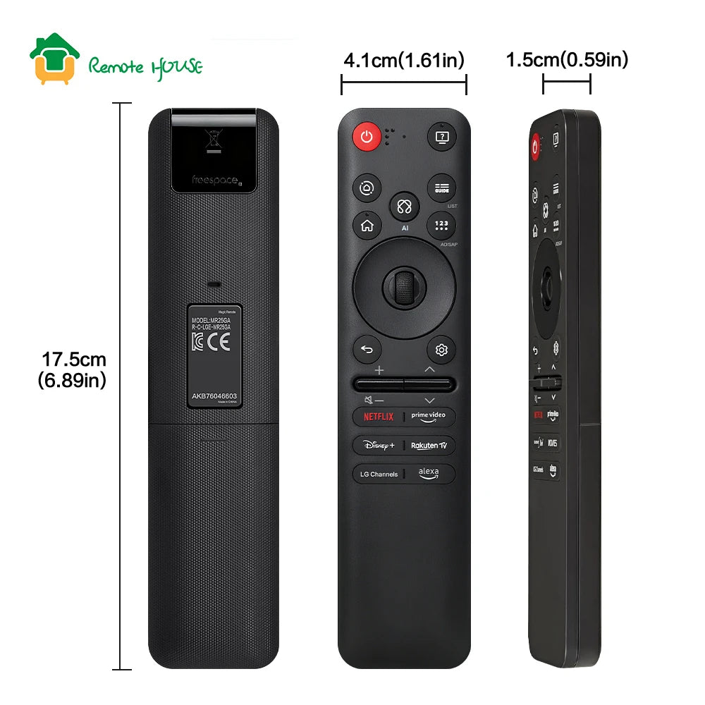 New MR24GA Voice Magic Remote Control AKB76045003 Replacemen