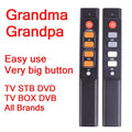 6 Keys Learn Universal Remote Control For TV STB DVD Clone C