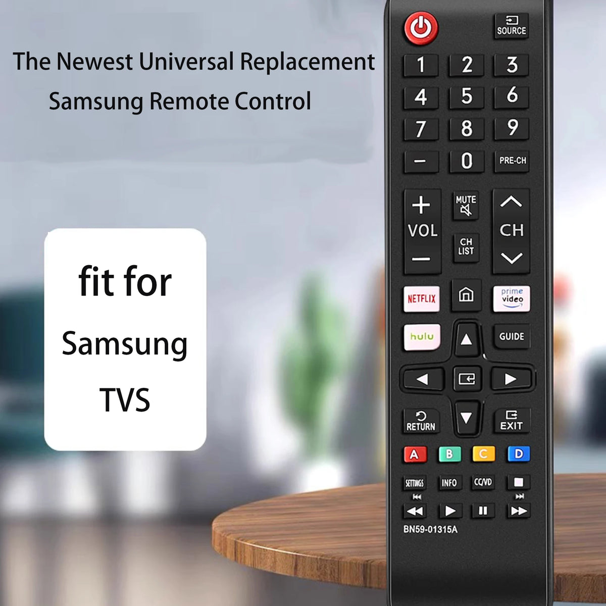 BN59-01315A Universal Remote Control Compatible All Samsung 