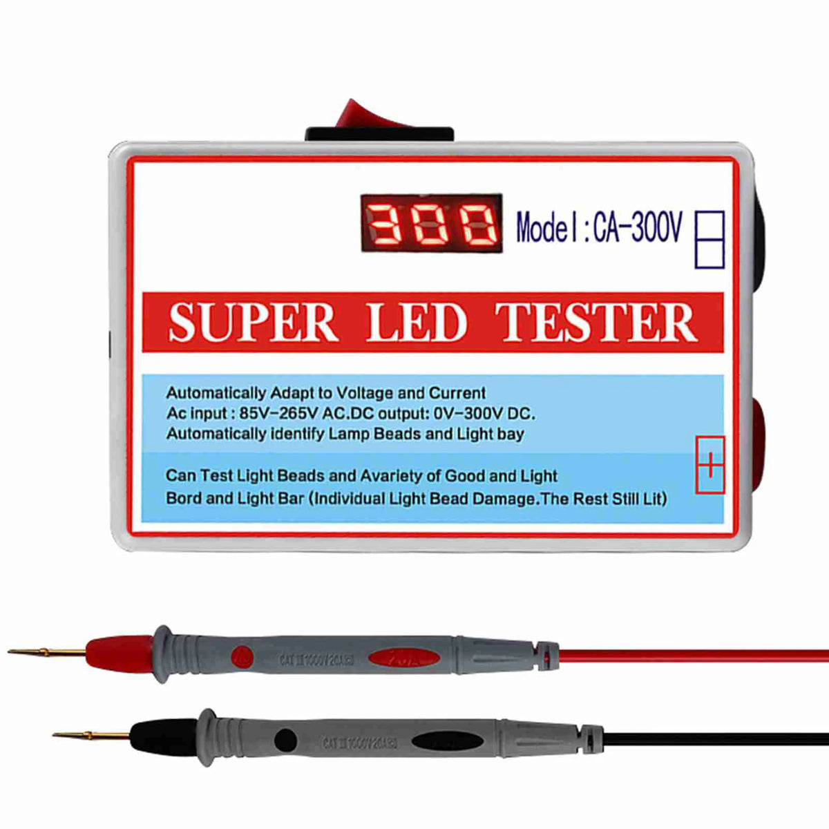 CA-300V Portable LED Lamp Beads Light Bar TV Backlight Teste