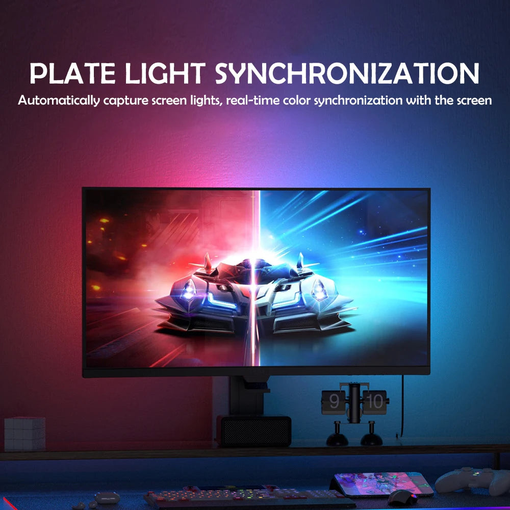 RGB Gaming Lights Strip Monitor Backlight LED Display Sync P