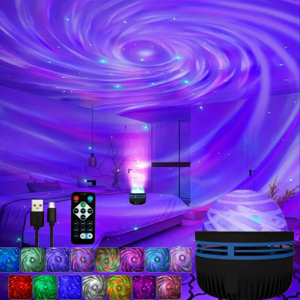 LED Starry Sky Light RGB Galaxy Projector Atmosphere Project