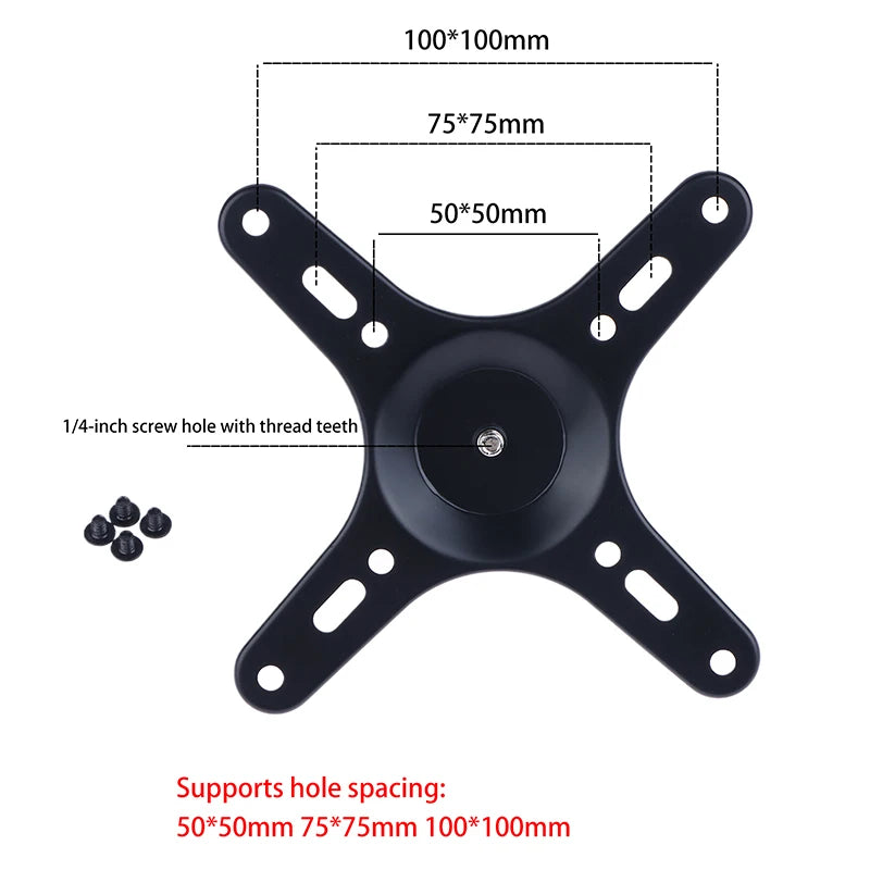 2026 NEW Portable Monitor VESA Mounting Plate 1/4 Screw Hole