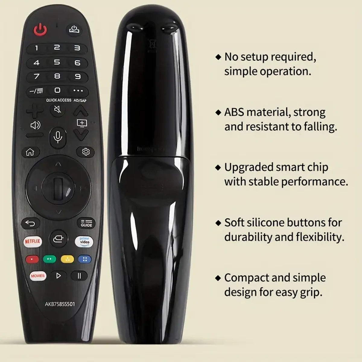 Universal Magic Remote for Smart TV(no/with Voice&Pointer) R