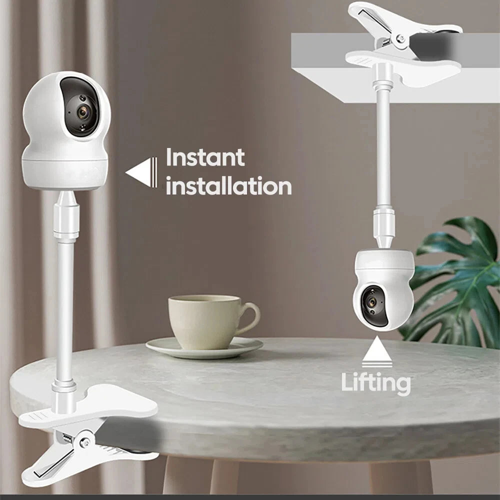 Protable Flexible Camera Clamp Mount Adjustable Baby Monitor