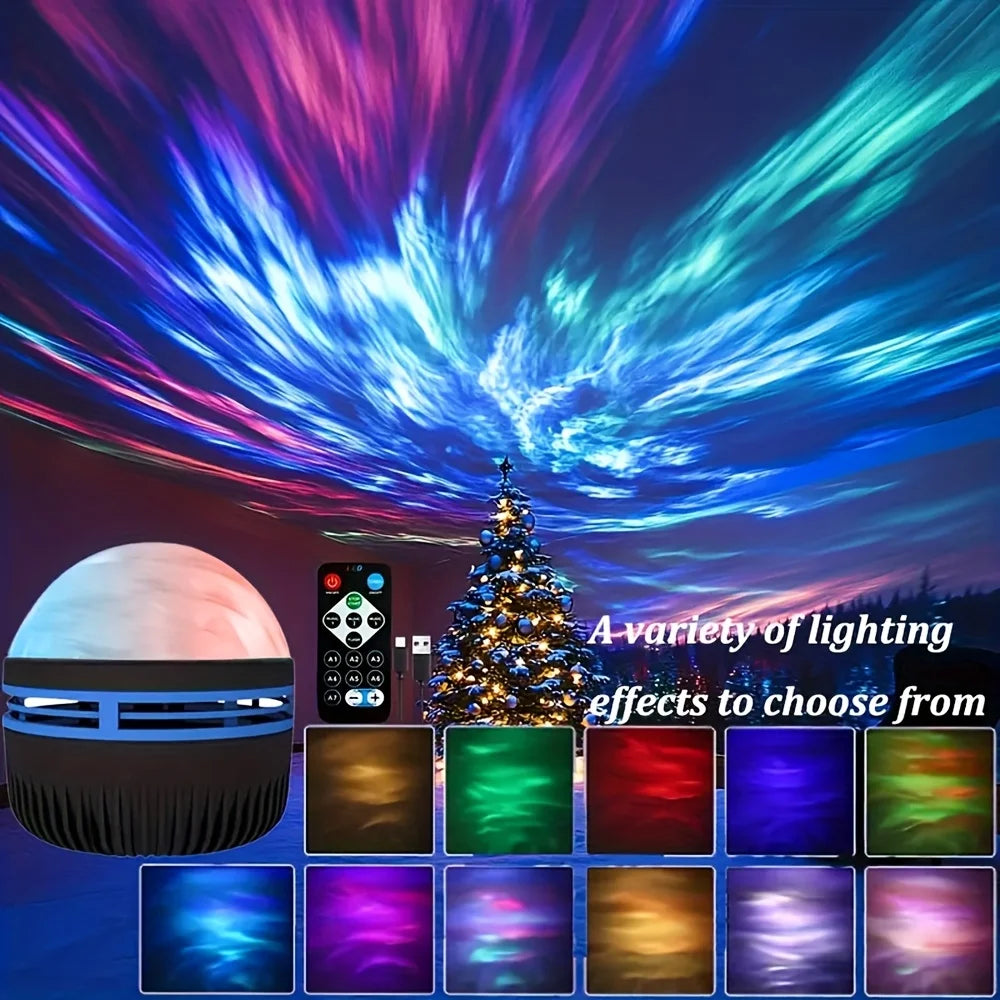 Galaxy Projector RGB Star Projector USB Powered Remote Contr