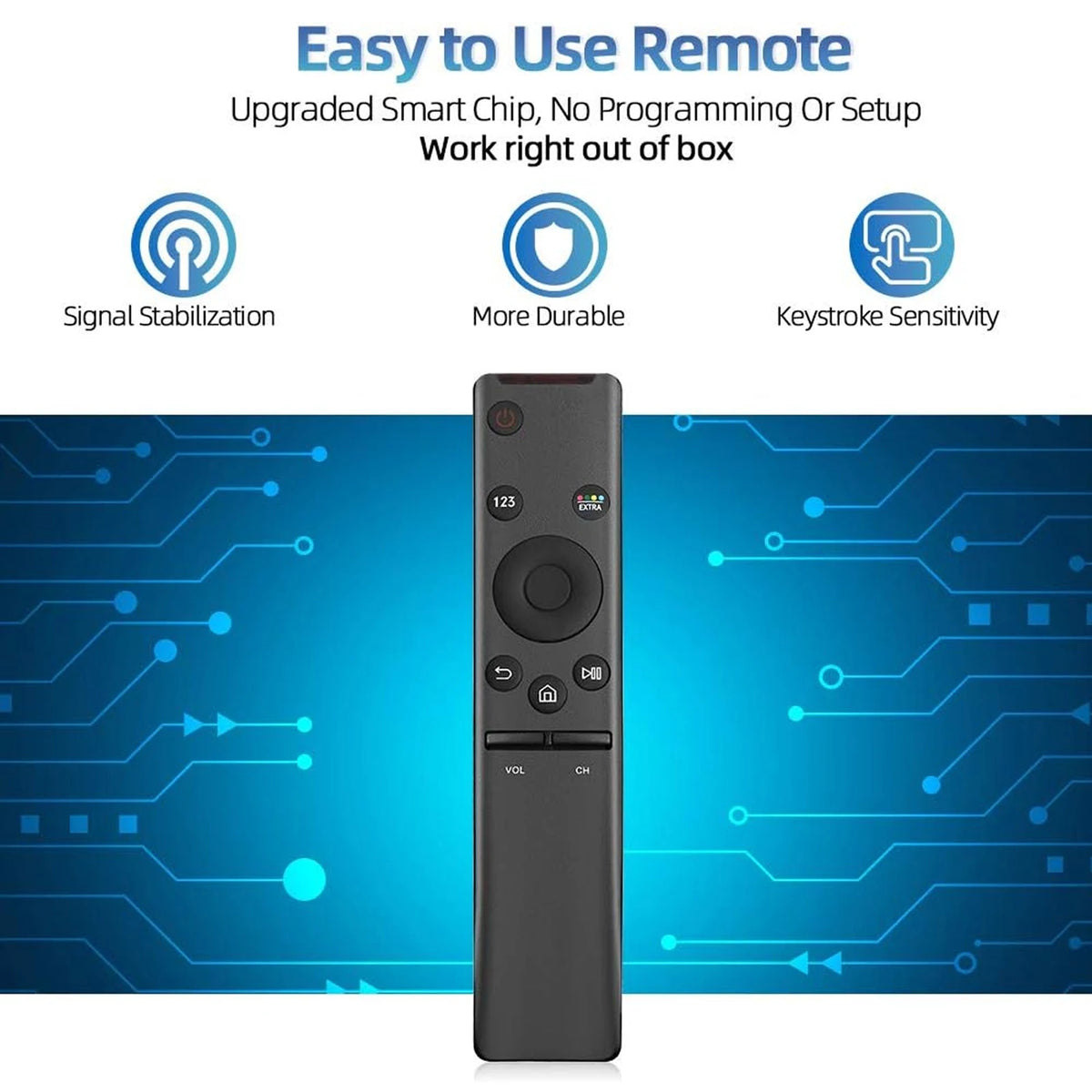 BN59-01259B BN59-01259D REPLACEMENT FOR SAMSG HD 4K SMART TV