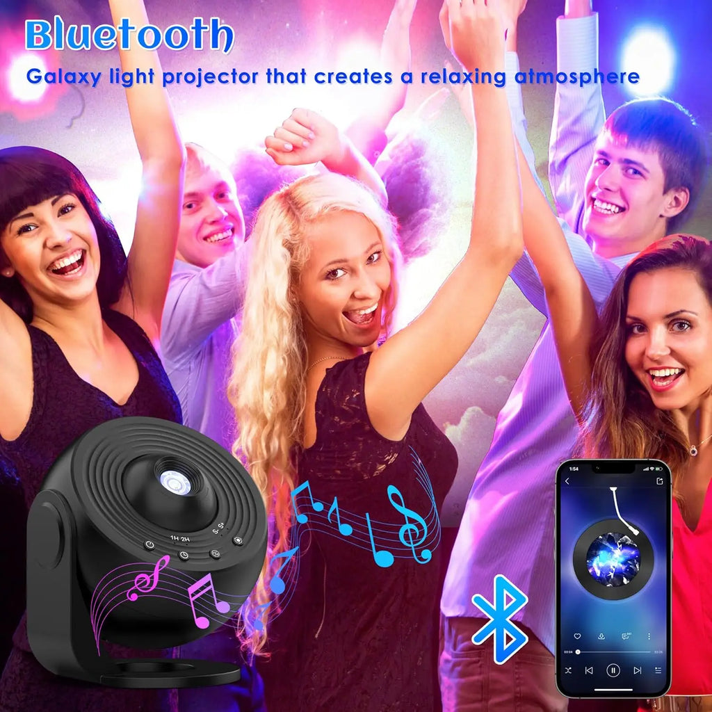 Star Projector Galaxy Pro Night Light 4K HD Lmage Disc Upgra