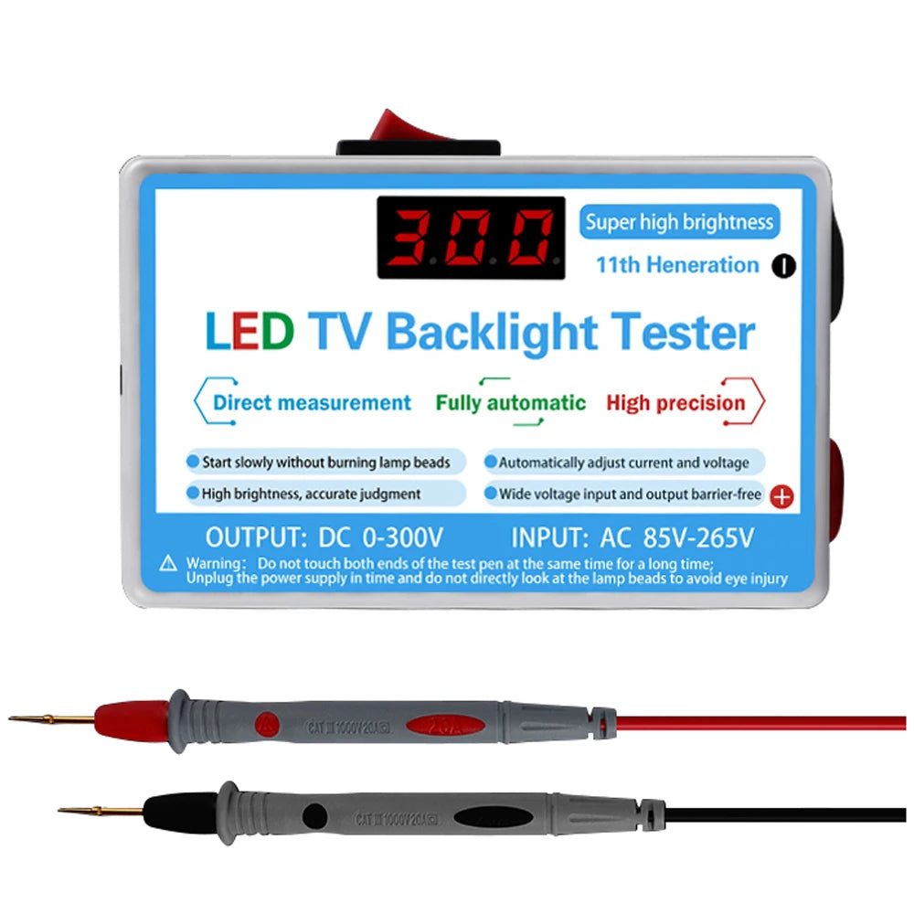 LED Lamp TV Backlight Tester Multipurpose Tool for LED Strips Beads Measurement Instrument Light Test