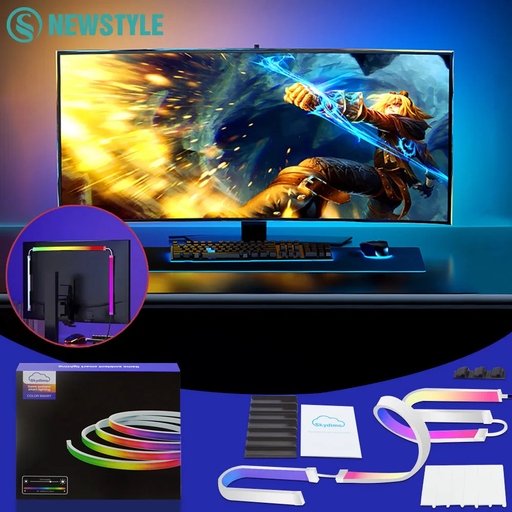 Smart LED Gaming Strip Light Computer Monitor Backlight Sync