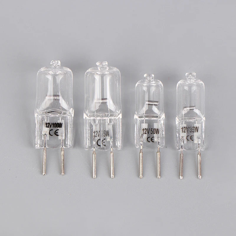 12V GY6.35 Halogen Lamp Beads 35W 50W 75W 100W Microscope Ac