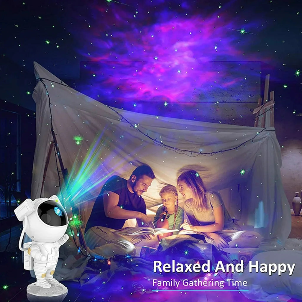 Star Projector Galaxy Night Light Astronaut Starry Nebula Ce