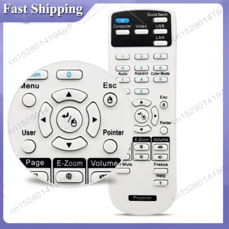 -ABDH For EPSON Projector Remote Control Replacement For EB 