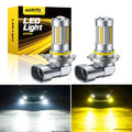 AUXITO 2Pcs 9006 HB4 LED Fog Light 3000k Yellow DRL Driving 