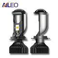 AILEO Canbus 90W/Pair Lamp H4 LED Mini Projector Lens Automo