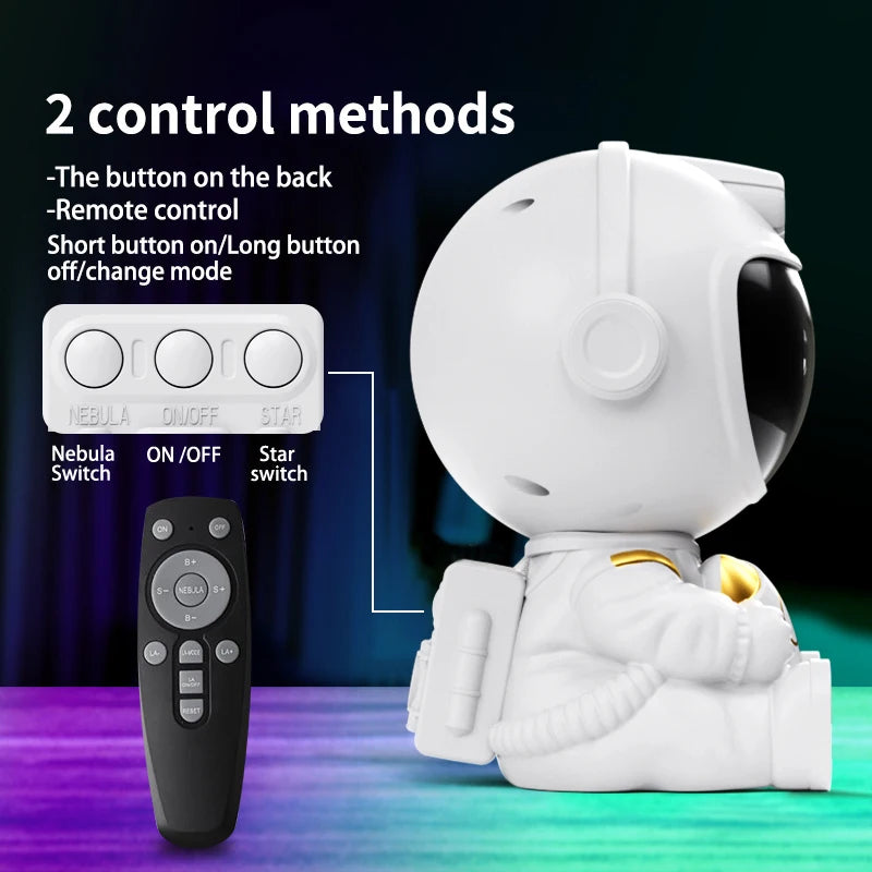 Astronaut LED Star Projector Night Light Galaxy Projectors f