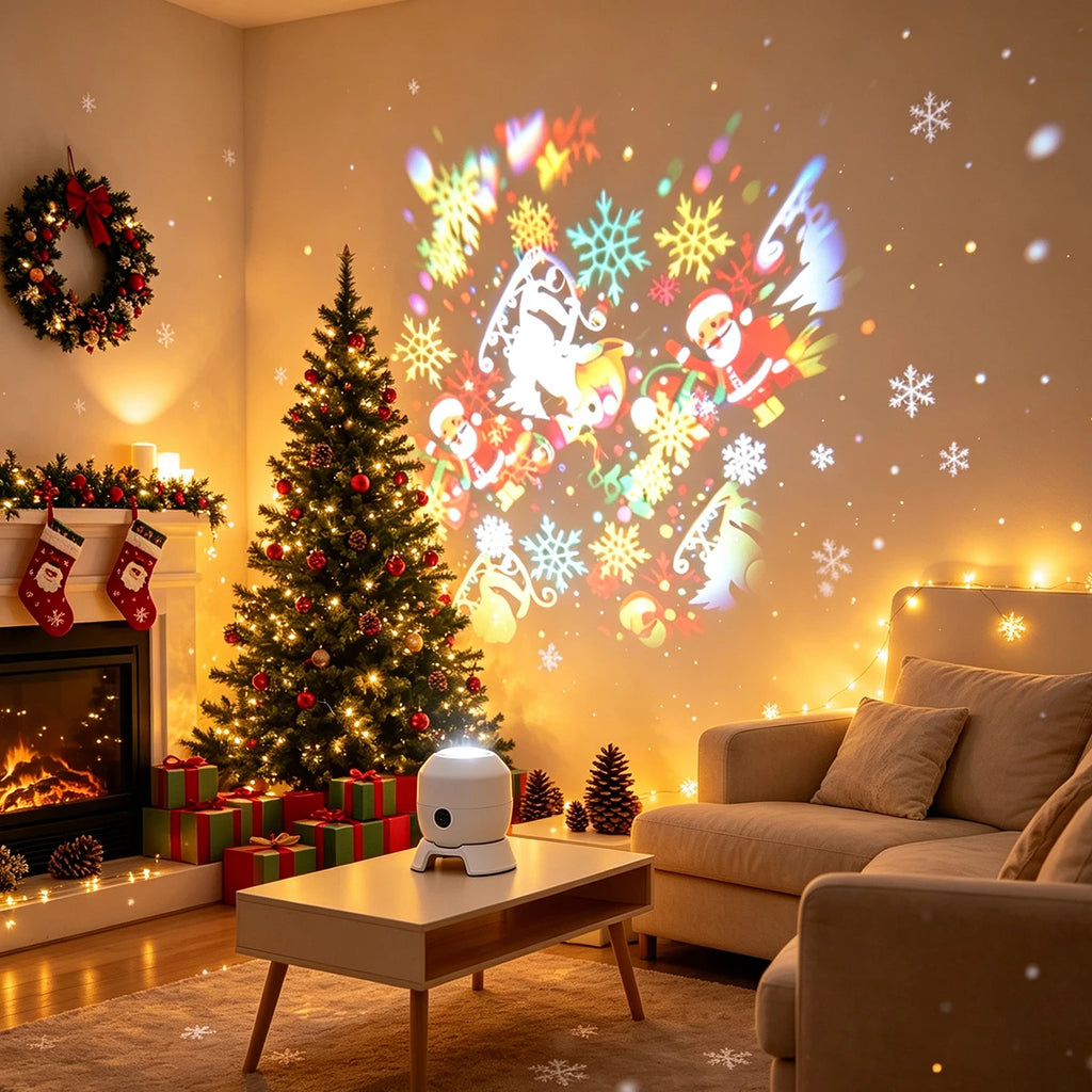 Christmas Projector Light 22 Patterns Rotating LED Projectio