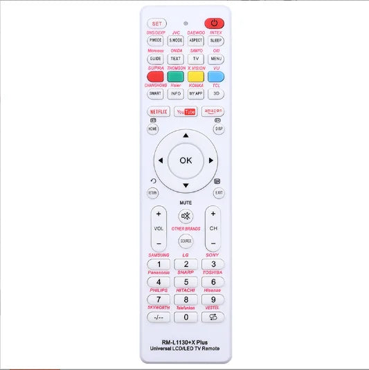Universal RM-L1130+X Remote Control for Television TV Replac
