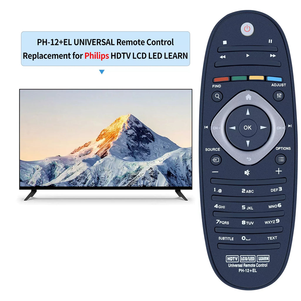 Replacement Remote Control Compatible with Philips LED LCD T