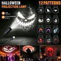 USB Projector Light Halloween Ghost Skull Night Light Switch