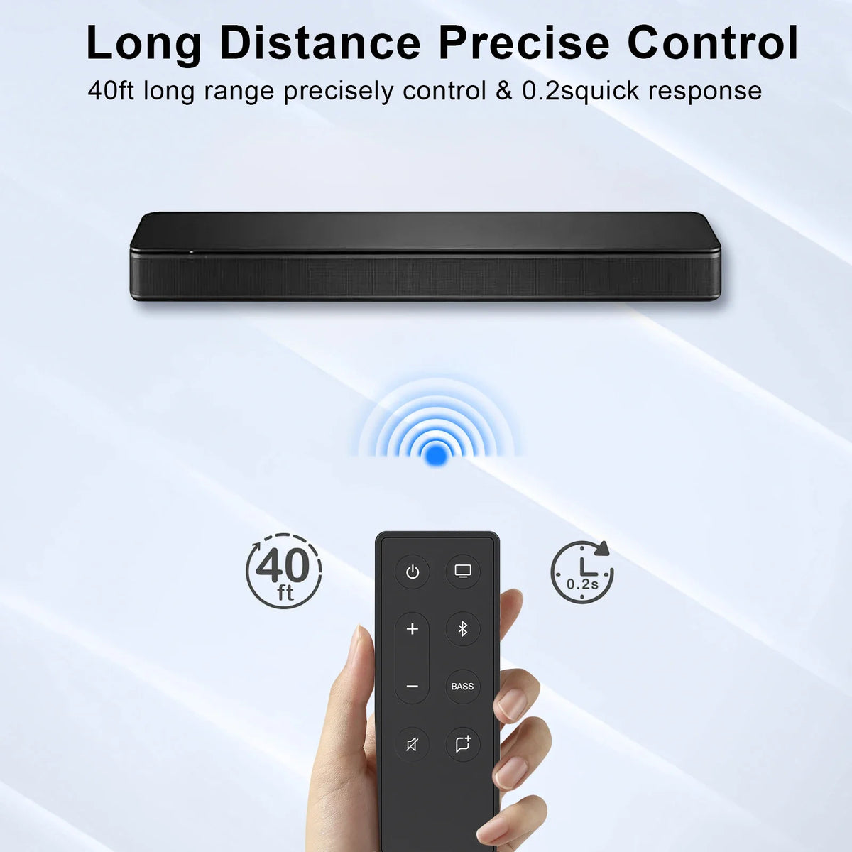 New Replacement Remote Control for Bose TV Speaker/Bose Solo