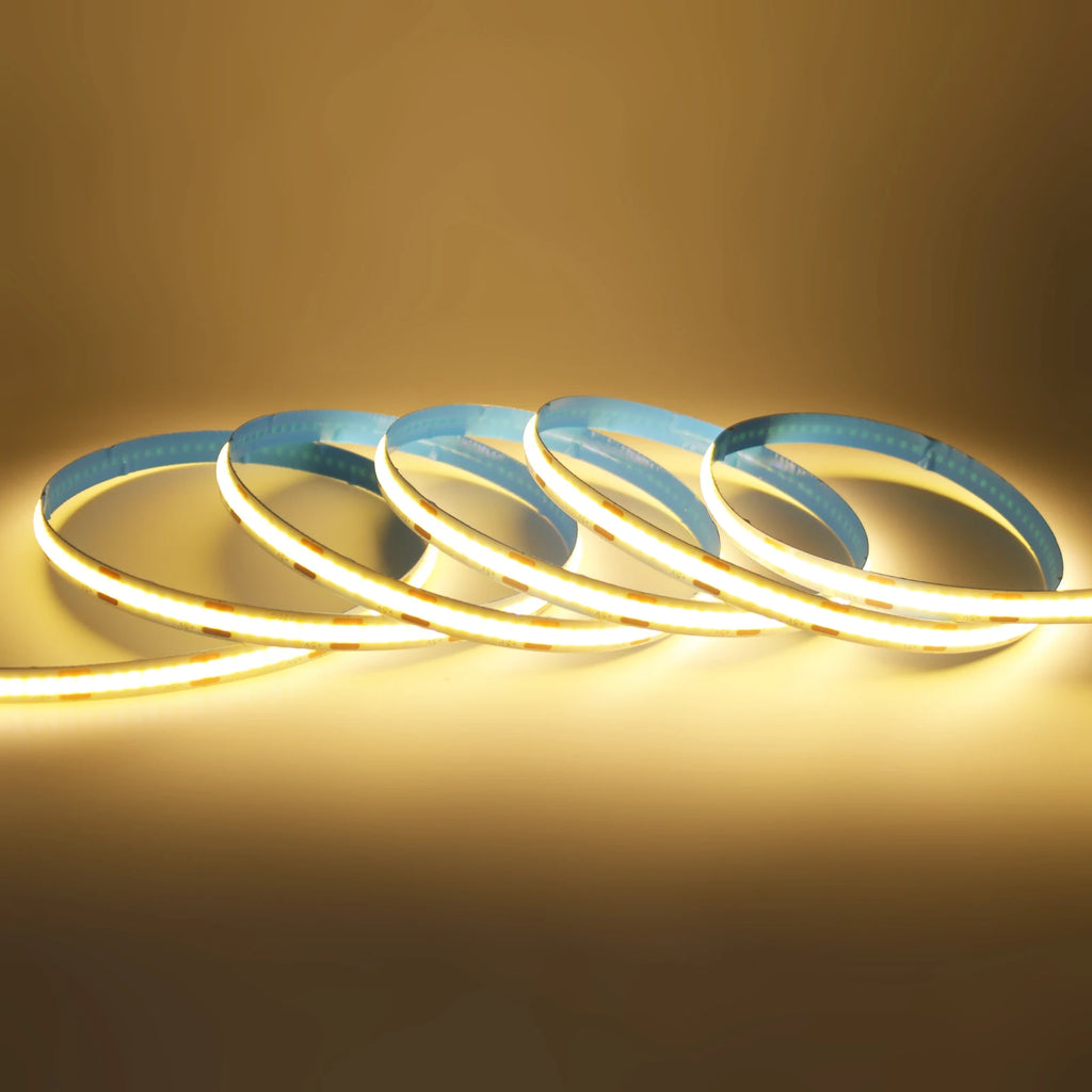 DC5V USB COB LED Strip Light 3MM 5MM 8MM Flexible LED Tape White/Warm/Blue/Green/Red/Yellow/Pink for TV Backlight Decoration