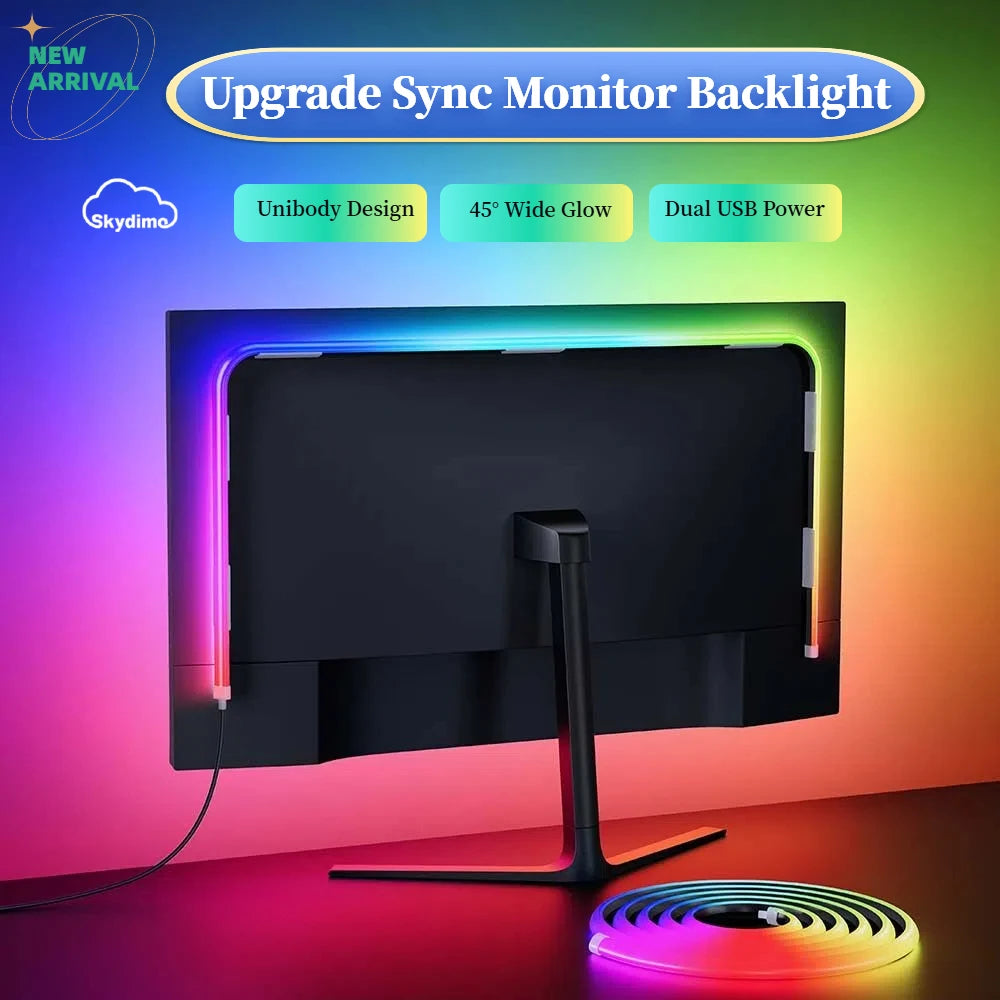 Smart LED Strip Backlight for PC Monitor 24-34 Sync Screen C