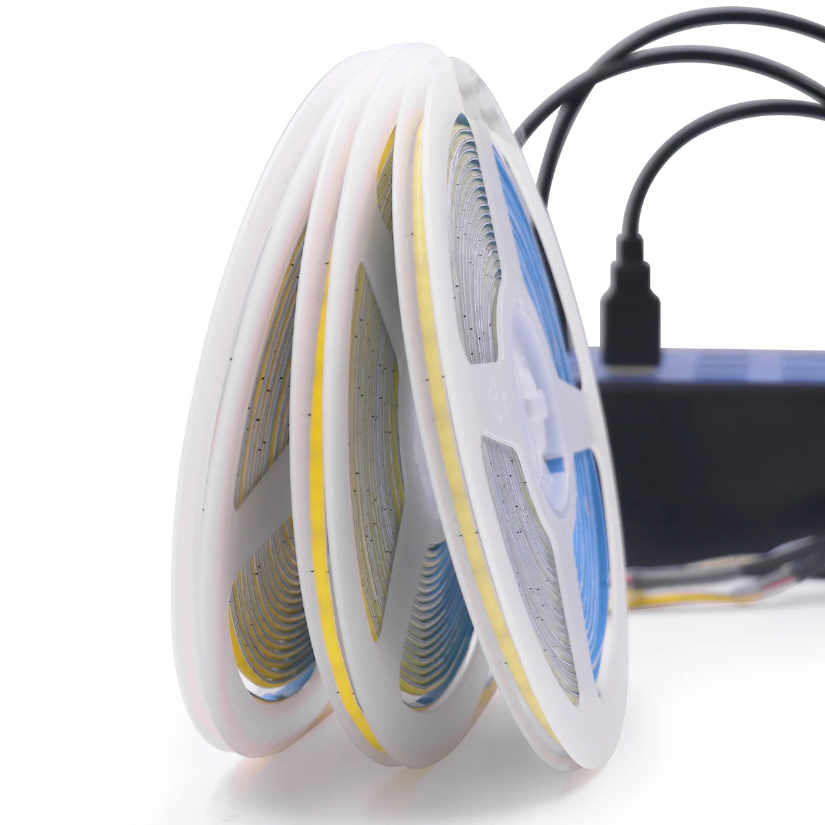 5V USB COB Led Strip Light 320 Leds/M White/Red/Green/Blue/I