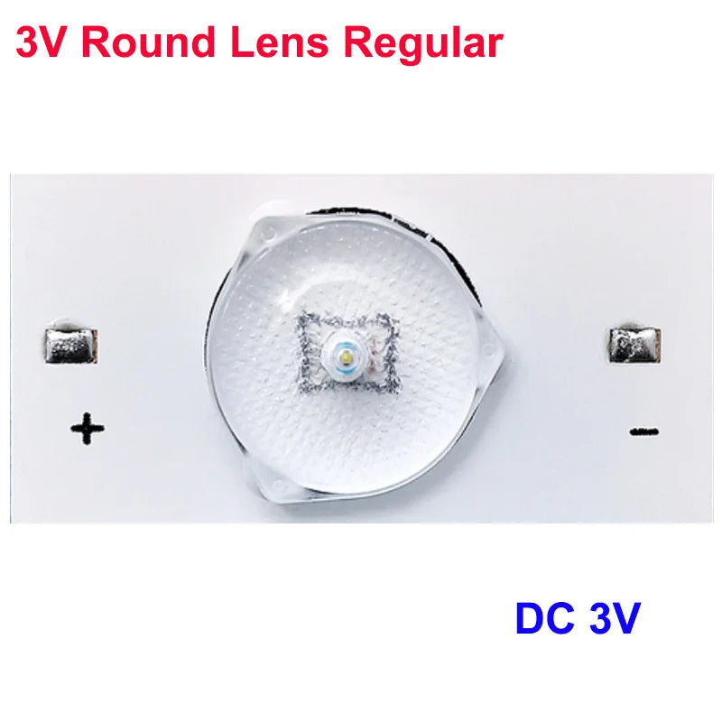 10/30/50/100PCS 3V 6V LED Light Emitting Diode SMD LB Light Bead with Optical Lens Fliter for 32-65 LED TV Repair 2M Cable Wire