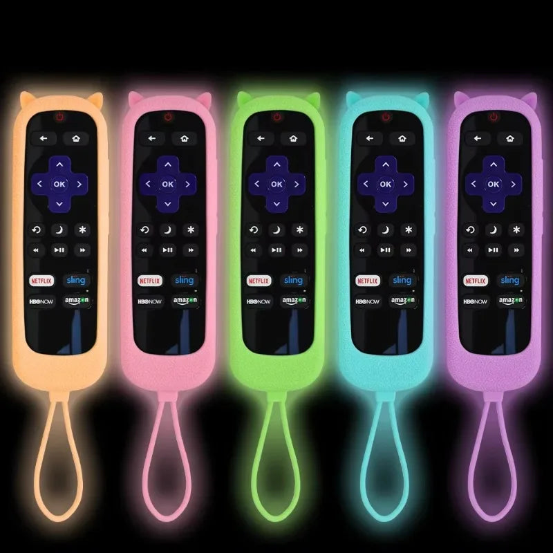 Silicone Remote Case for in Dark Anti-Slip Shockproof Cover 