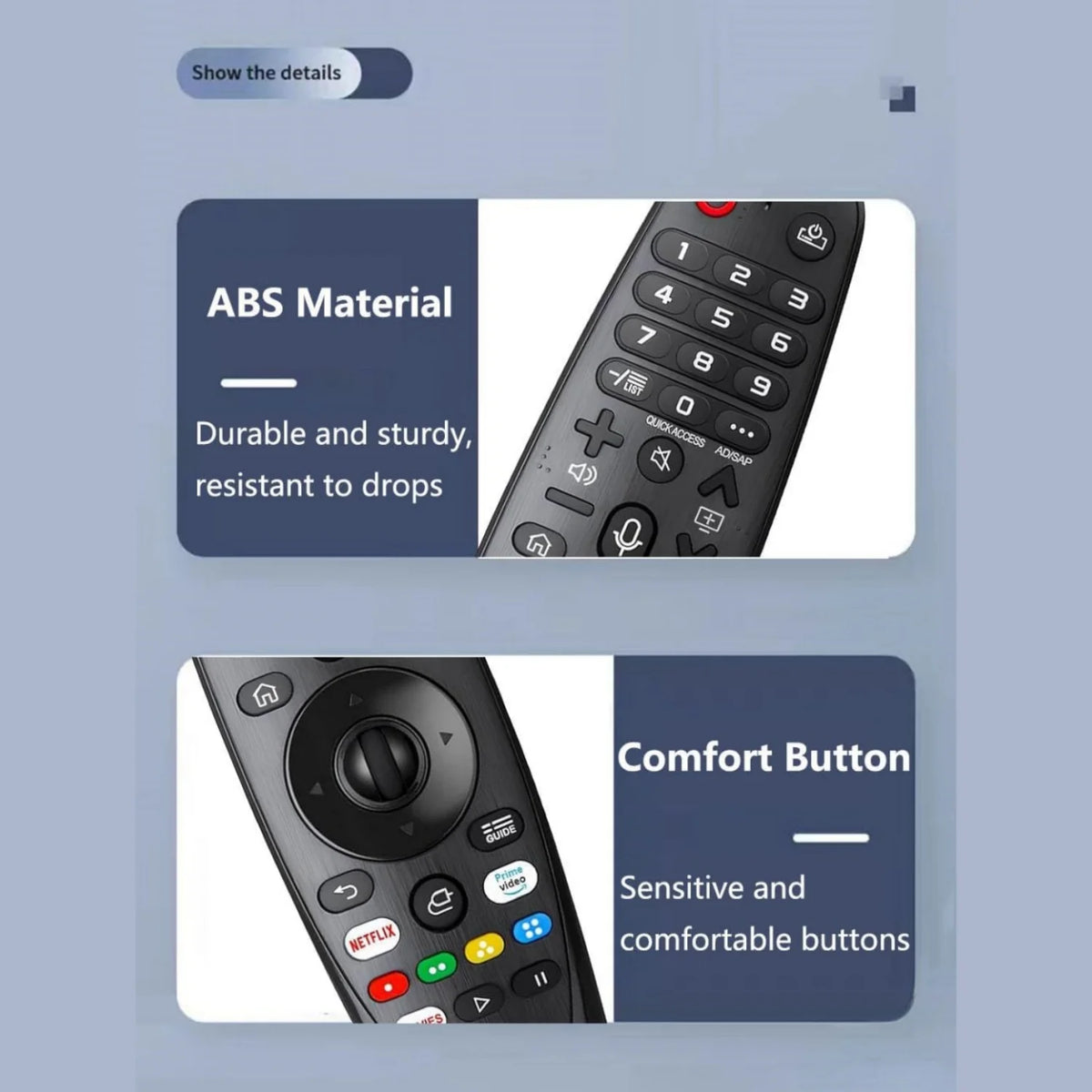 (No voice no mouse function)IR AKB75855501 MR20GA Replaced R