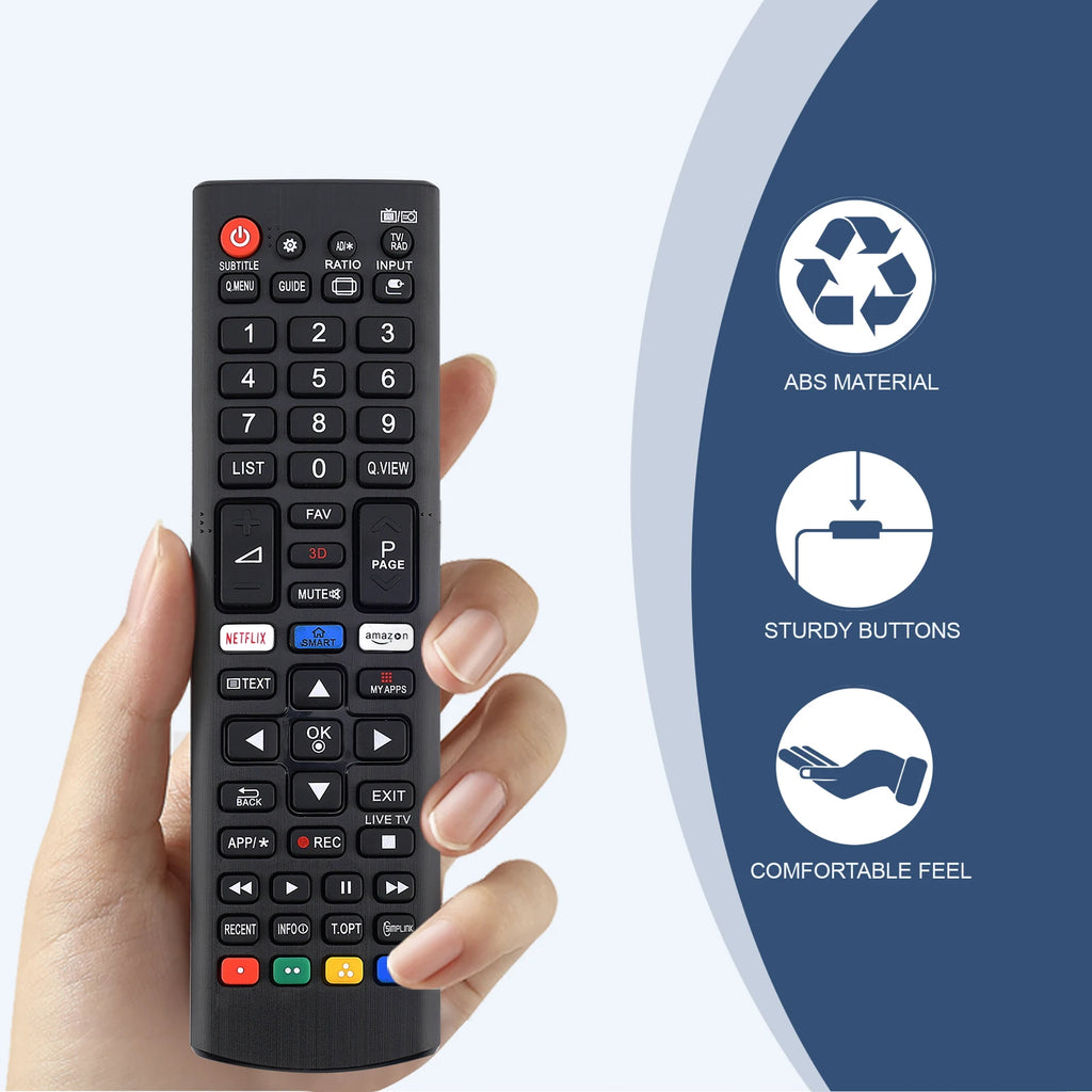 Universal Remote Control for Smart TV LCD LED OLED UHD HDTV 