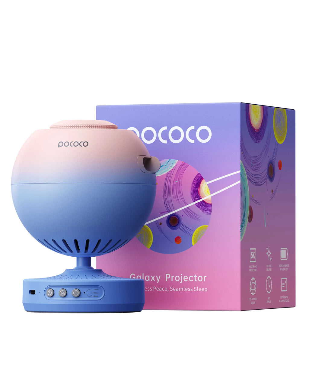 POCOCO Galaxy Projector Galaxy Light Projector Star Projecto