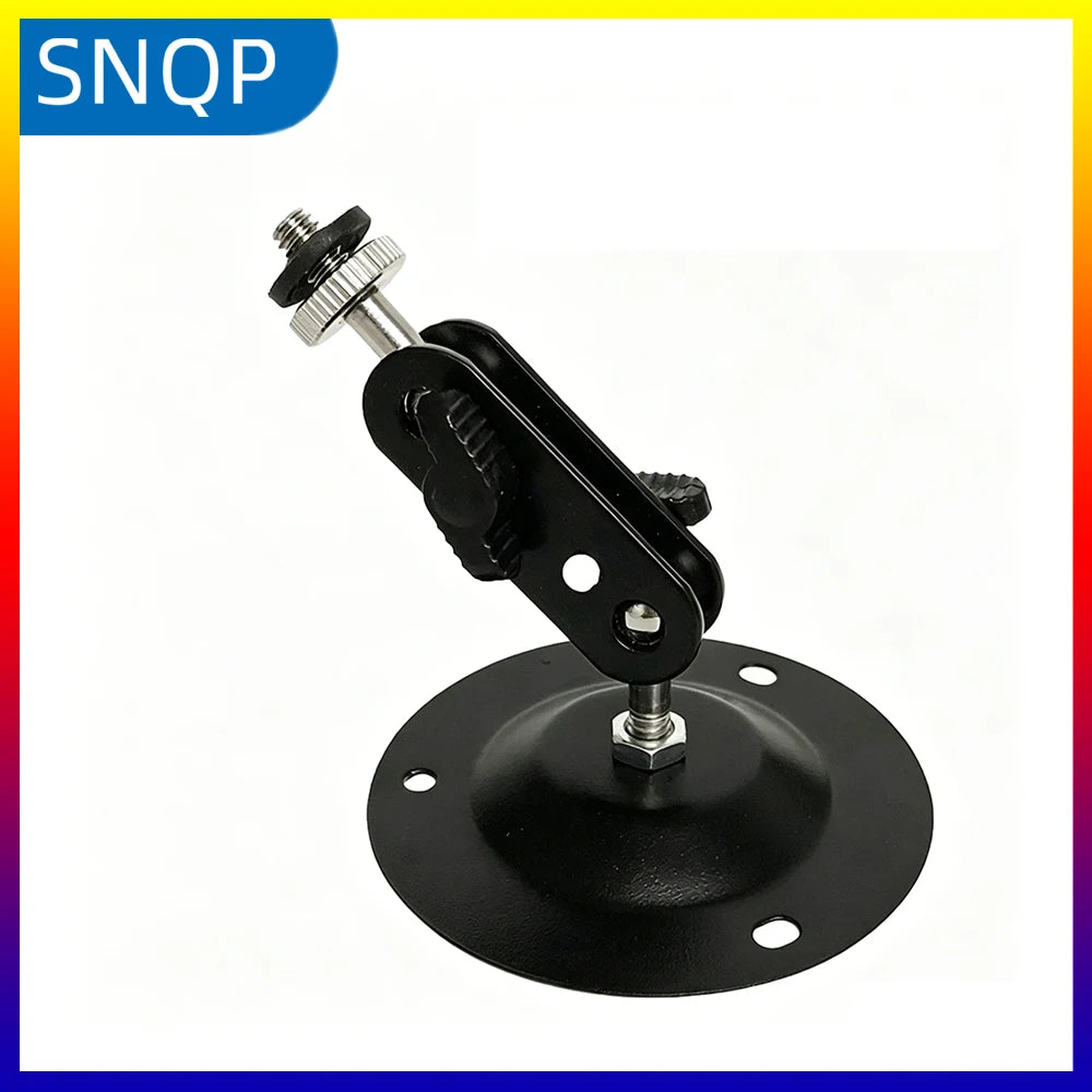 1 Pcs Wall Mount Bracket Installation Monitor Holder Security Rotary CCTV Surveillance Camera Stand